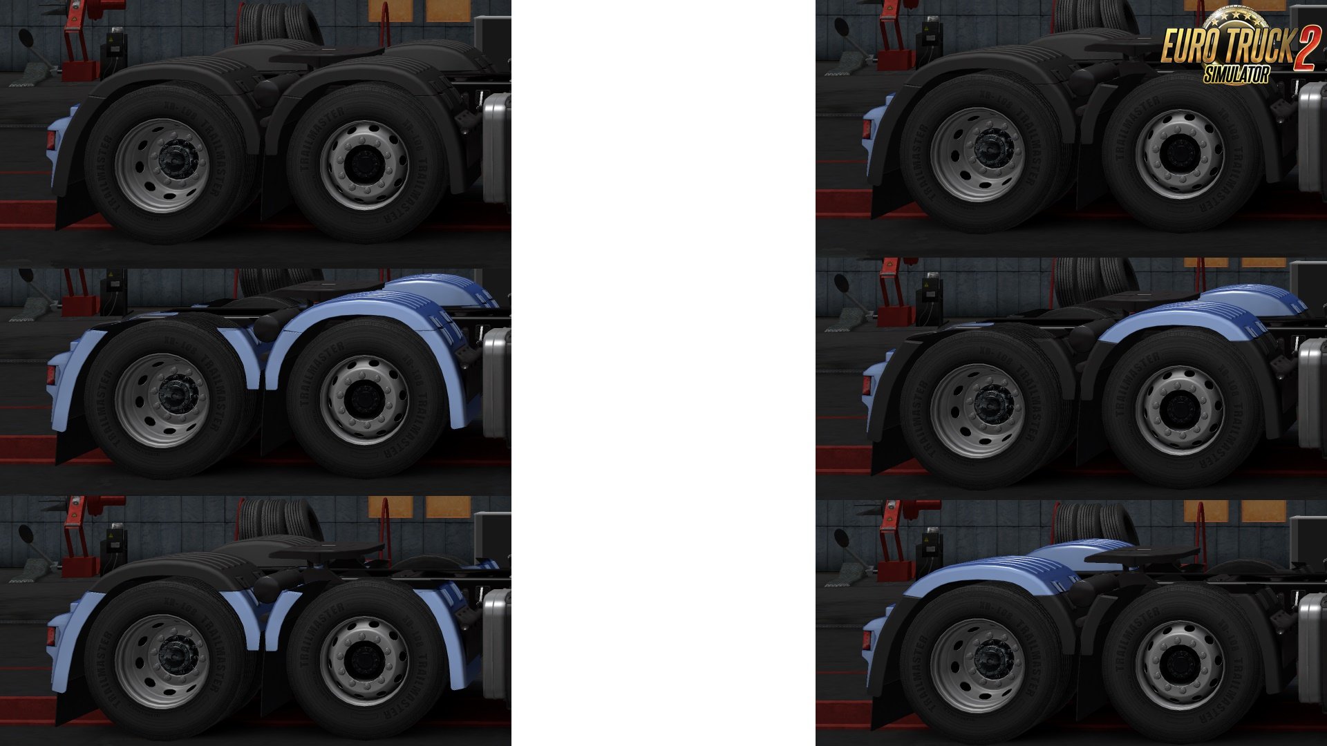 Rear Fender Paint and Plastic Cut Scania Next Gen (Beta)