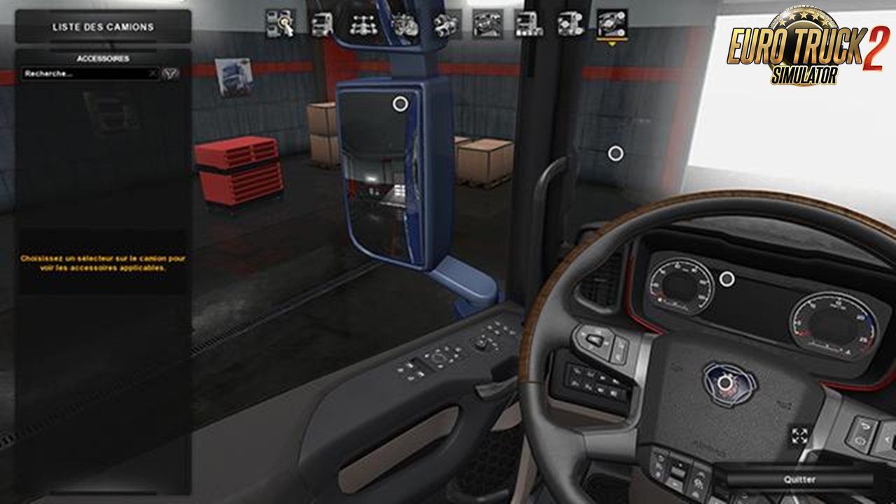 Scania Next Gen Mirror Full Paint v1.0 [1.30]