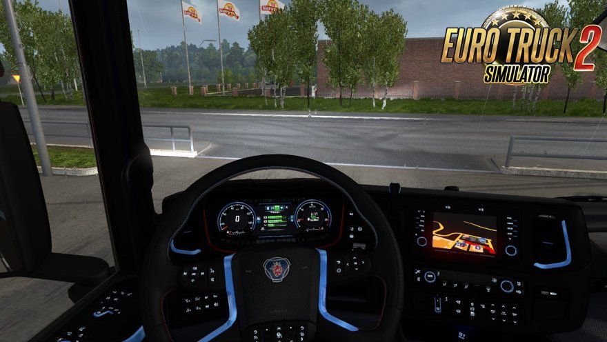 RedBlue interior for Scania S Next Gen