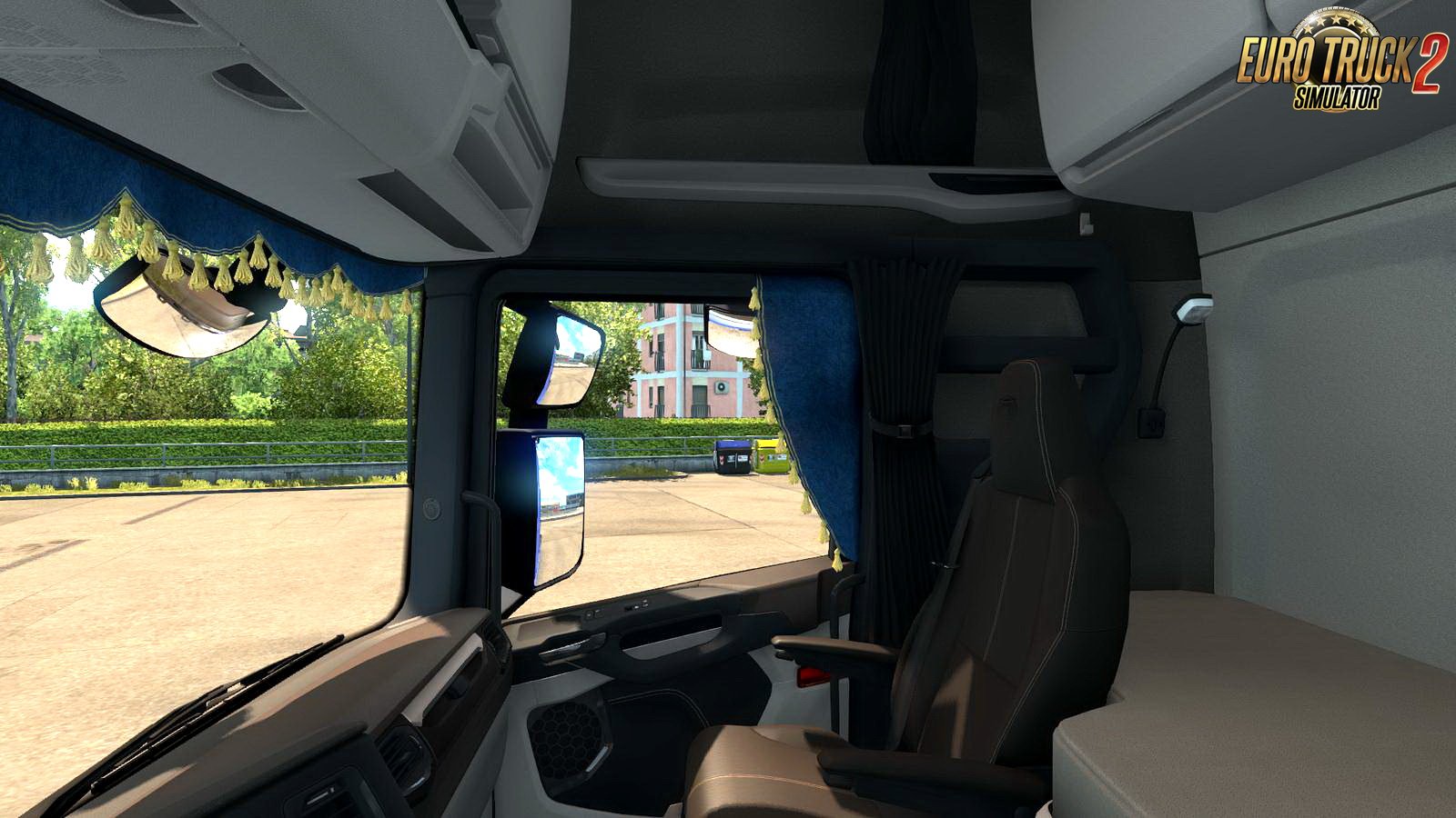 Animated side curtains for Scania Next Gen v1.0 (1.30.x)