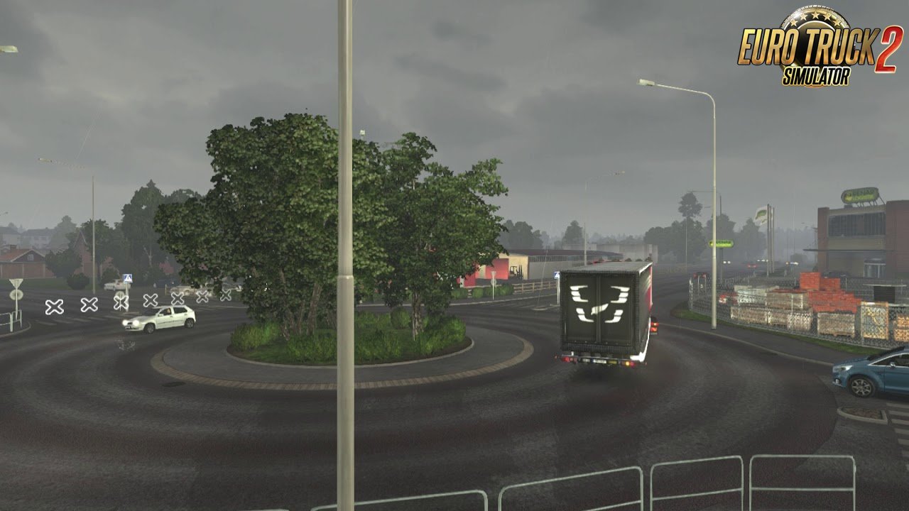 Less rain strips for Ets2 and Ats
