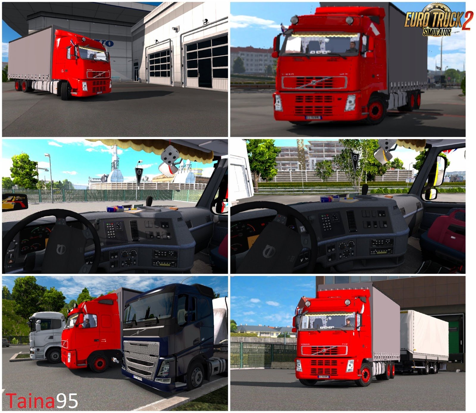 Volvo Fh12 Euro5 + Interior v2.5 by Taina95