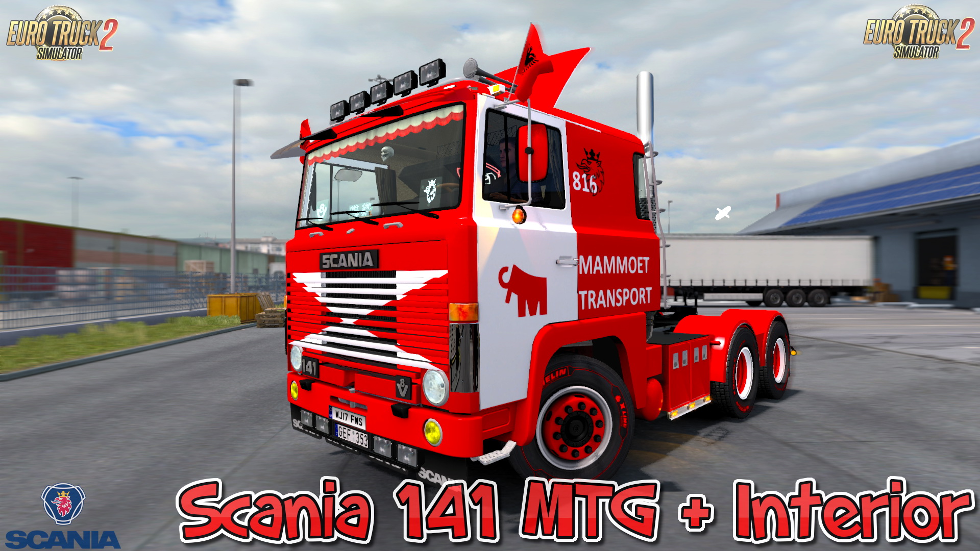 Scania 141 MTG + Interior v1.0 (1.30.x)