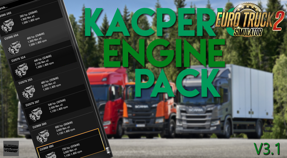 Kacper's Engine Mega Pack v3.1 [1.30.x]