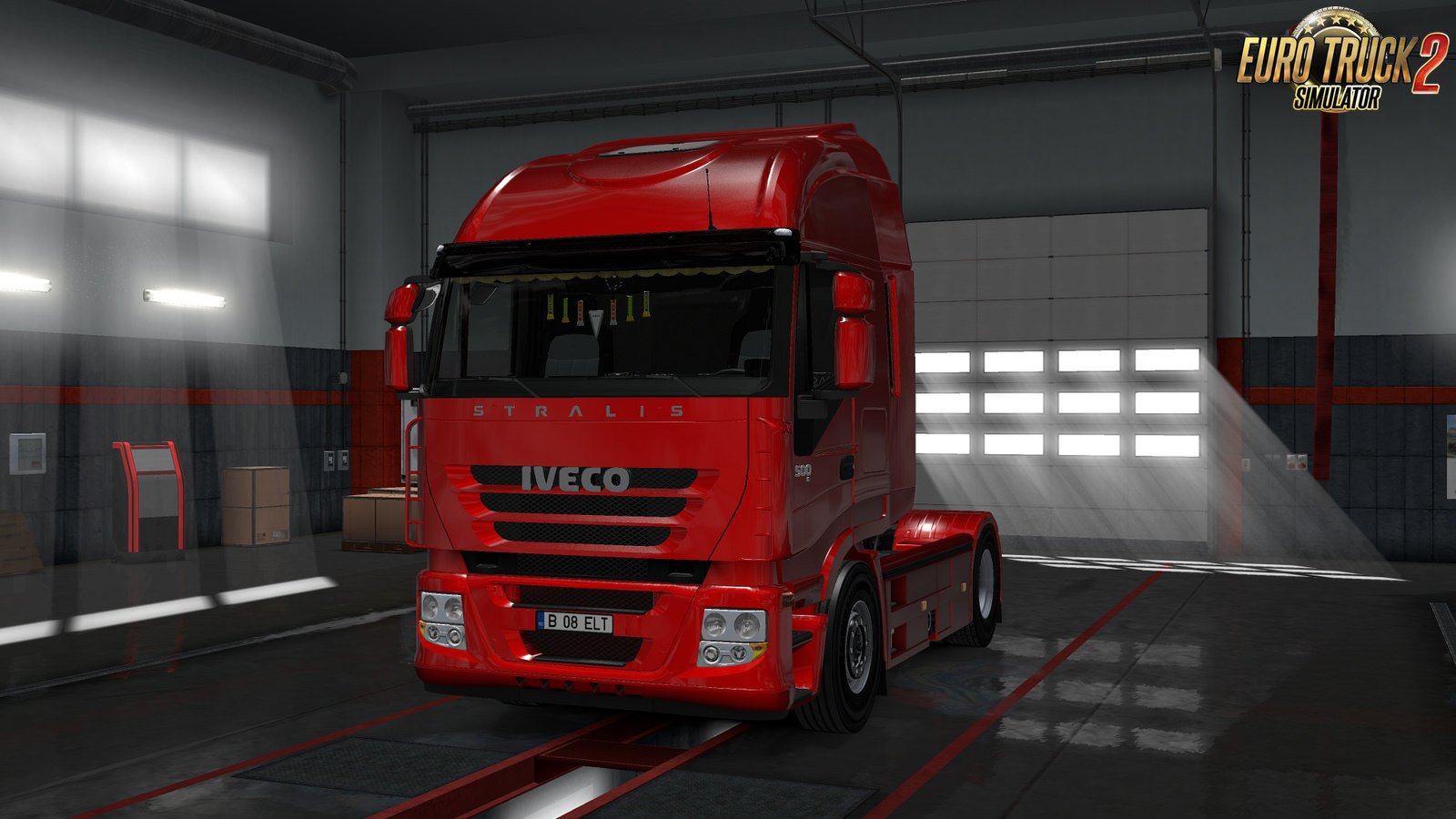 Mitsubishi Fuso Super Great + Interior v1.31