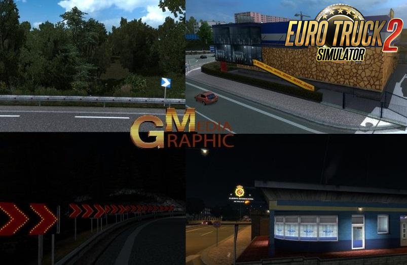 New Graphic Textures of Real Roads and Vegetation v1.0 (1.30.x)