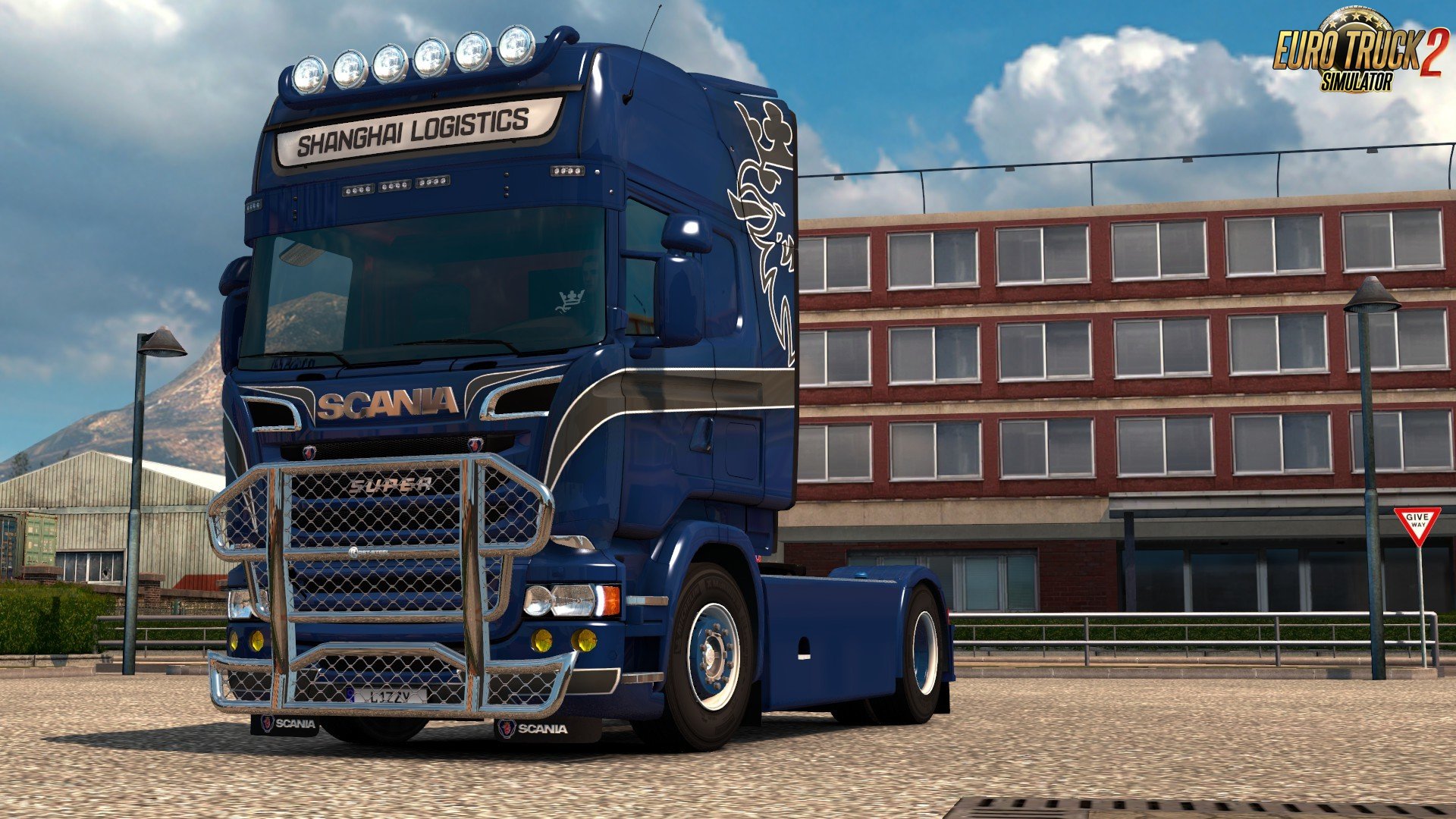 Scania RJL - Shanghai Logistics Paintjob by l1zzy