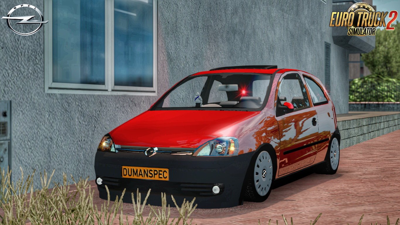 Opel Corsa C 1.7 DTI + Interior v1.140 (1.48.x) for ETS2