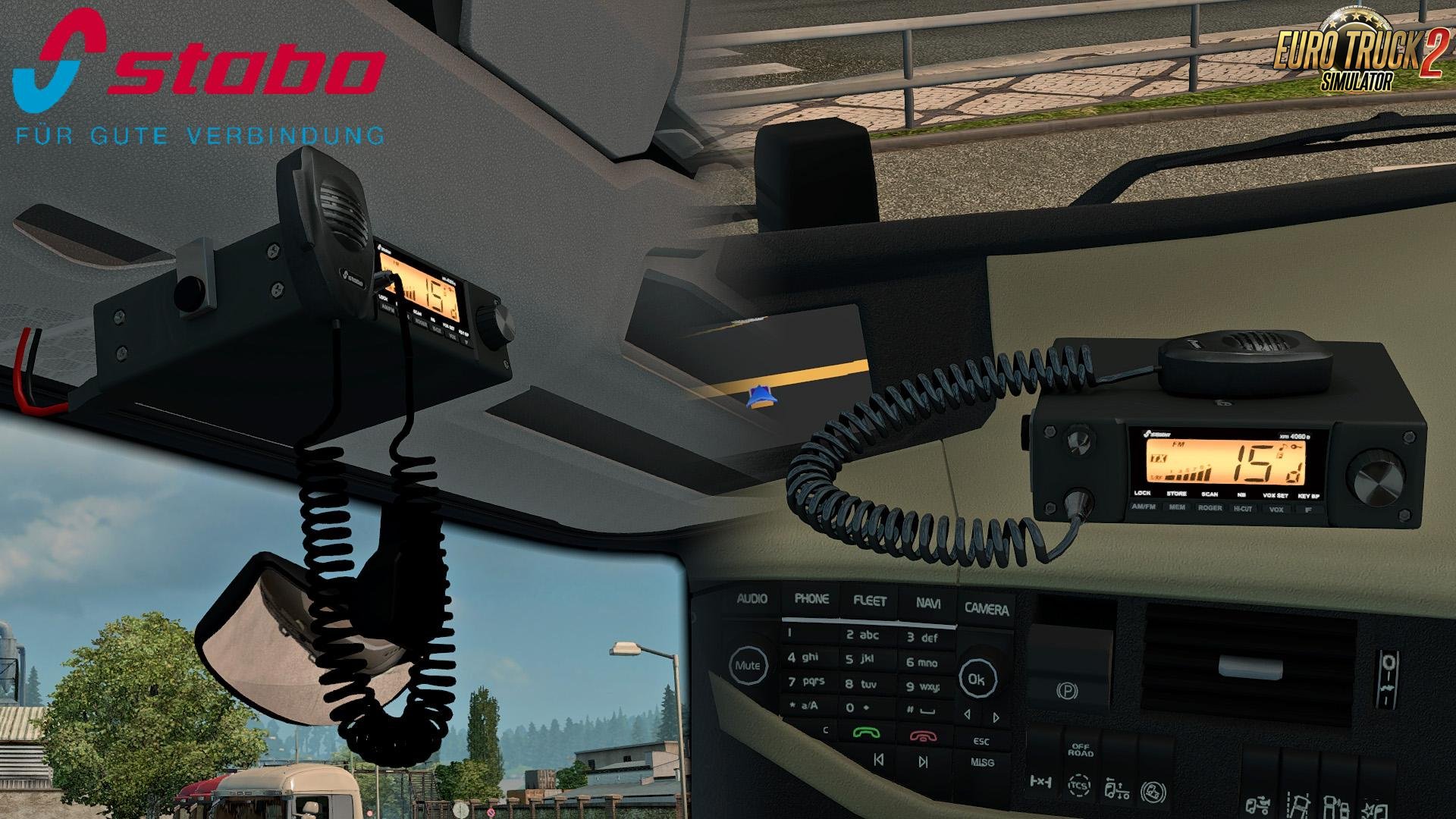 Stabo XM4060E CB Radio v1.4 for Ets2