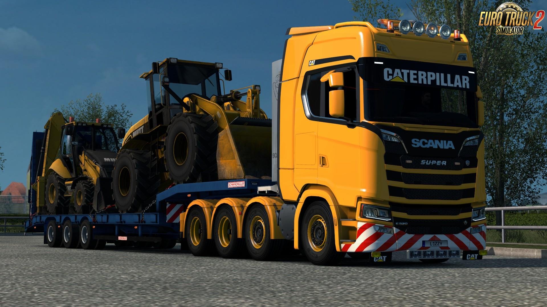Scania S - Caterpillar Paintjob by l1zzy