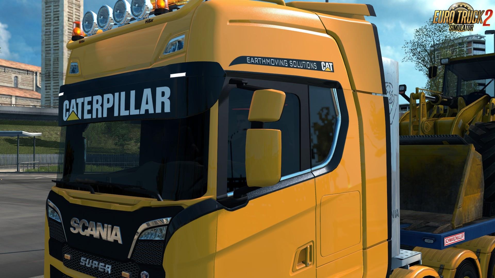 Scania S - Caterpillar Paintjob by l1zzy