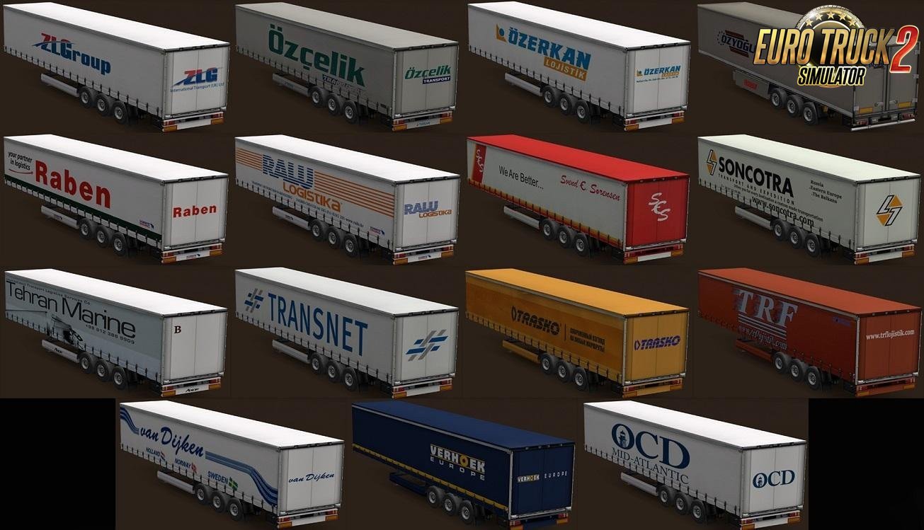 Real European Companies Trailers by Maryjm
