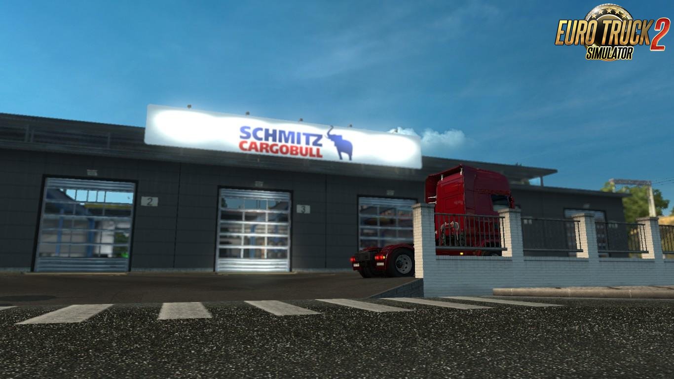 Schmitz Cargobull Garage Board for Ets2