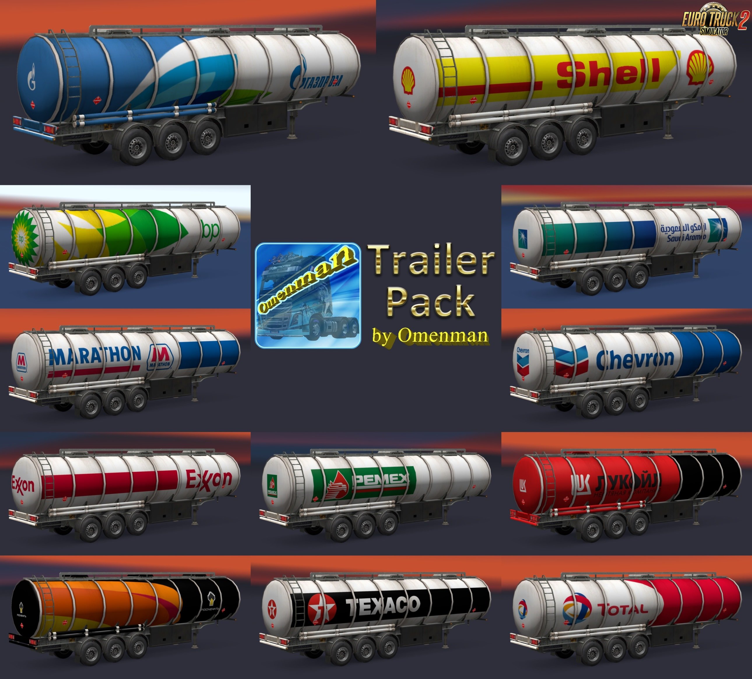 Trailer Pack Fuel v.1.02.01 for Ets2