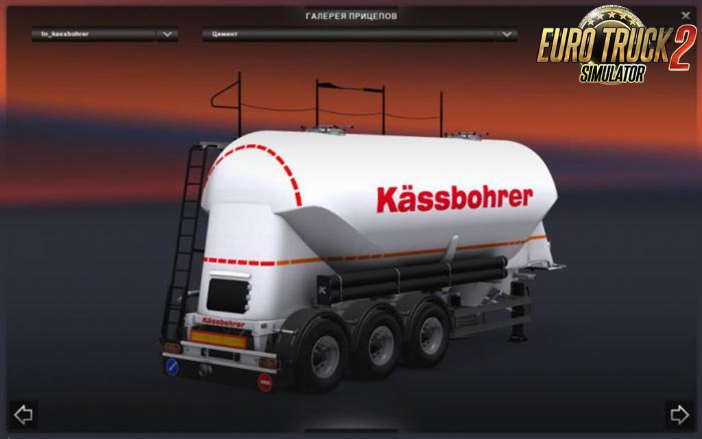 Kassbohrer Cement Trailer v2