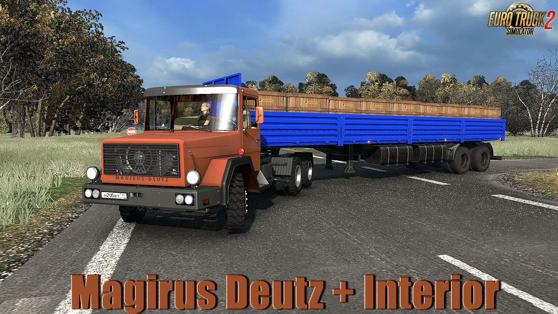 Magirus Deutz + Interior v1.0 от mTG (1.31.x)