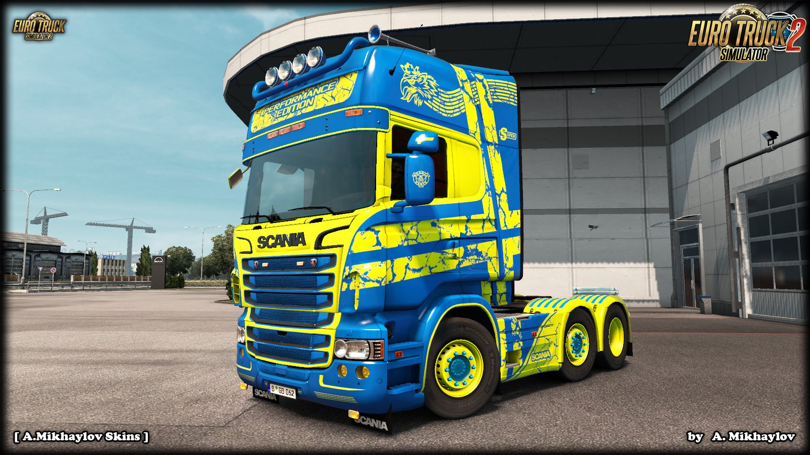 Scania Topline T-Series by RJL Perfomance Edition Repaintable Skin v1.0 (1.31.x)