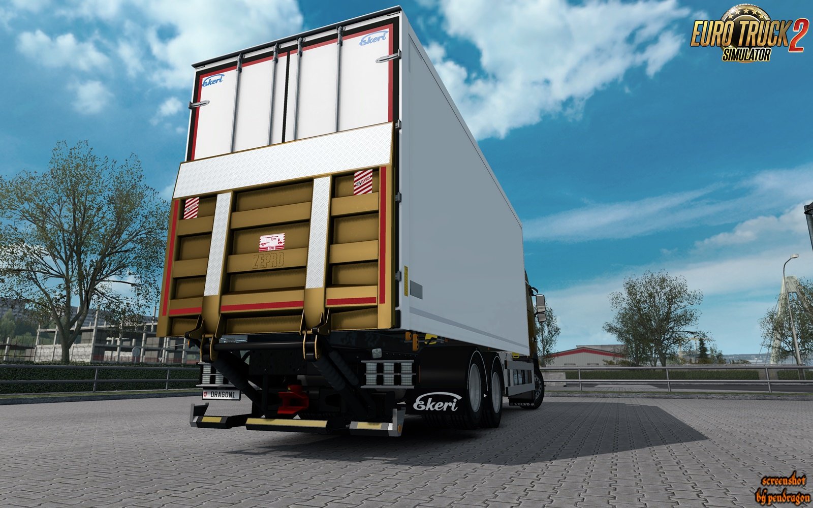 Kraker, NTM, Ekeri Tandem addon for Volvo FH 2009 [1.31.x]
