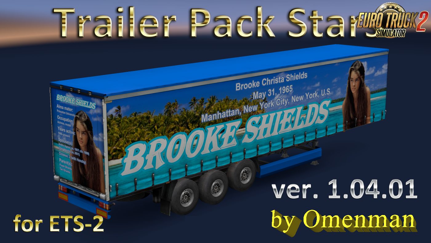 Trailer Pack Stars v.1.04.01 for Ets2
