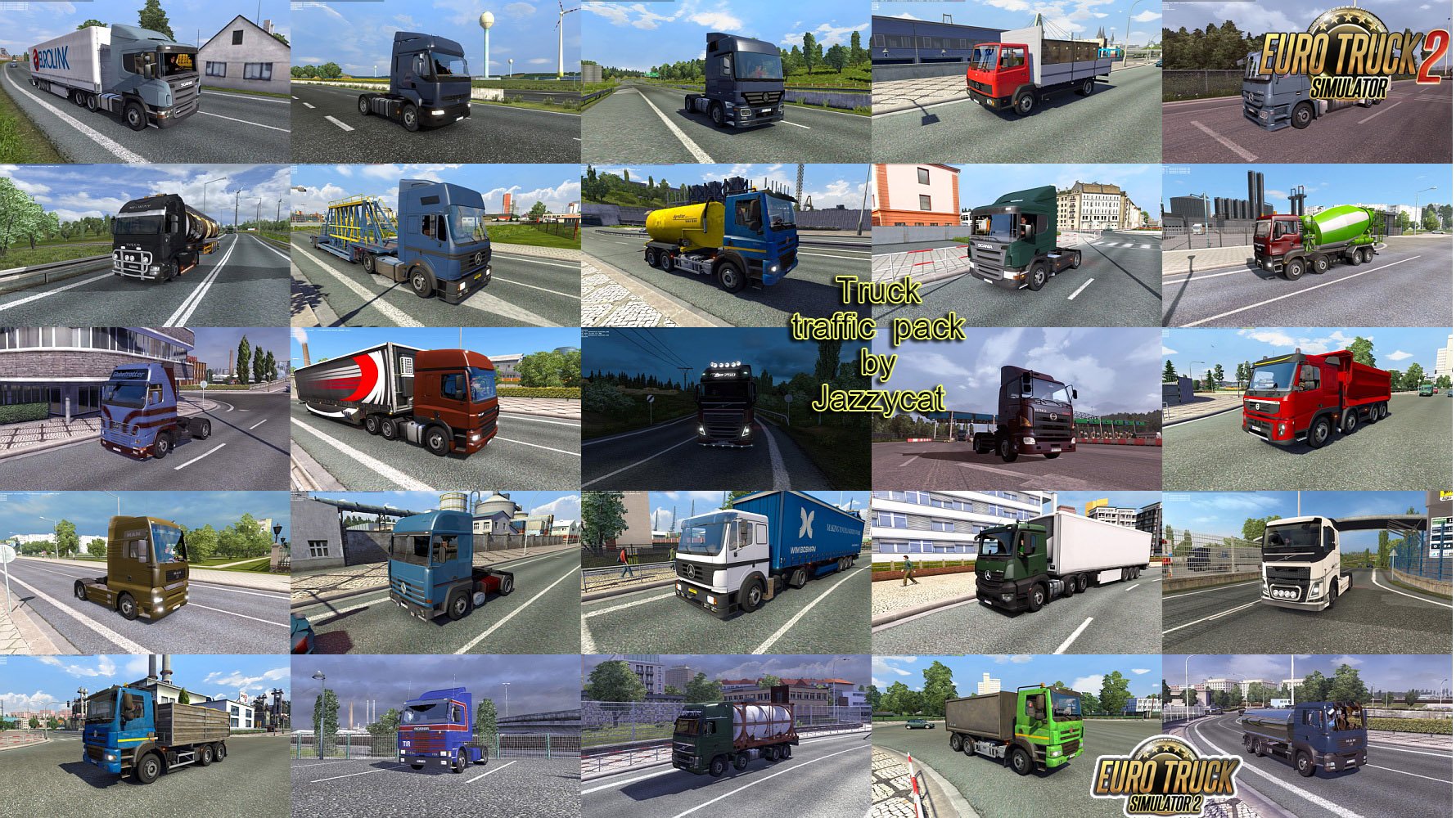 Truck Traffic Pack v3.4 by Jazzycat Truck Traffic Pack v3.4 by Jazzycat