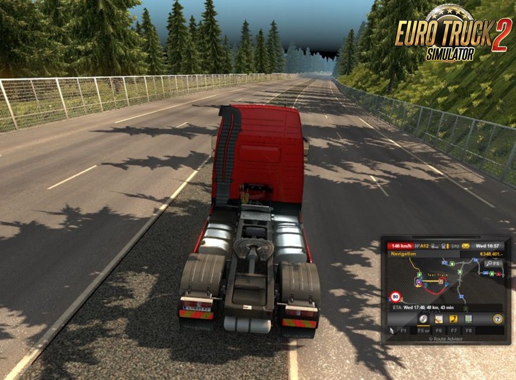 Test Track for Physics Evaluations v1.3