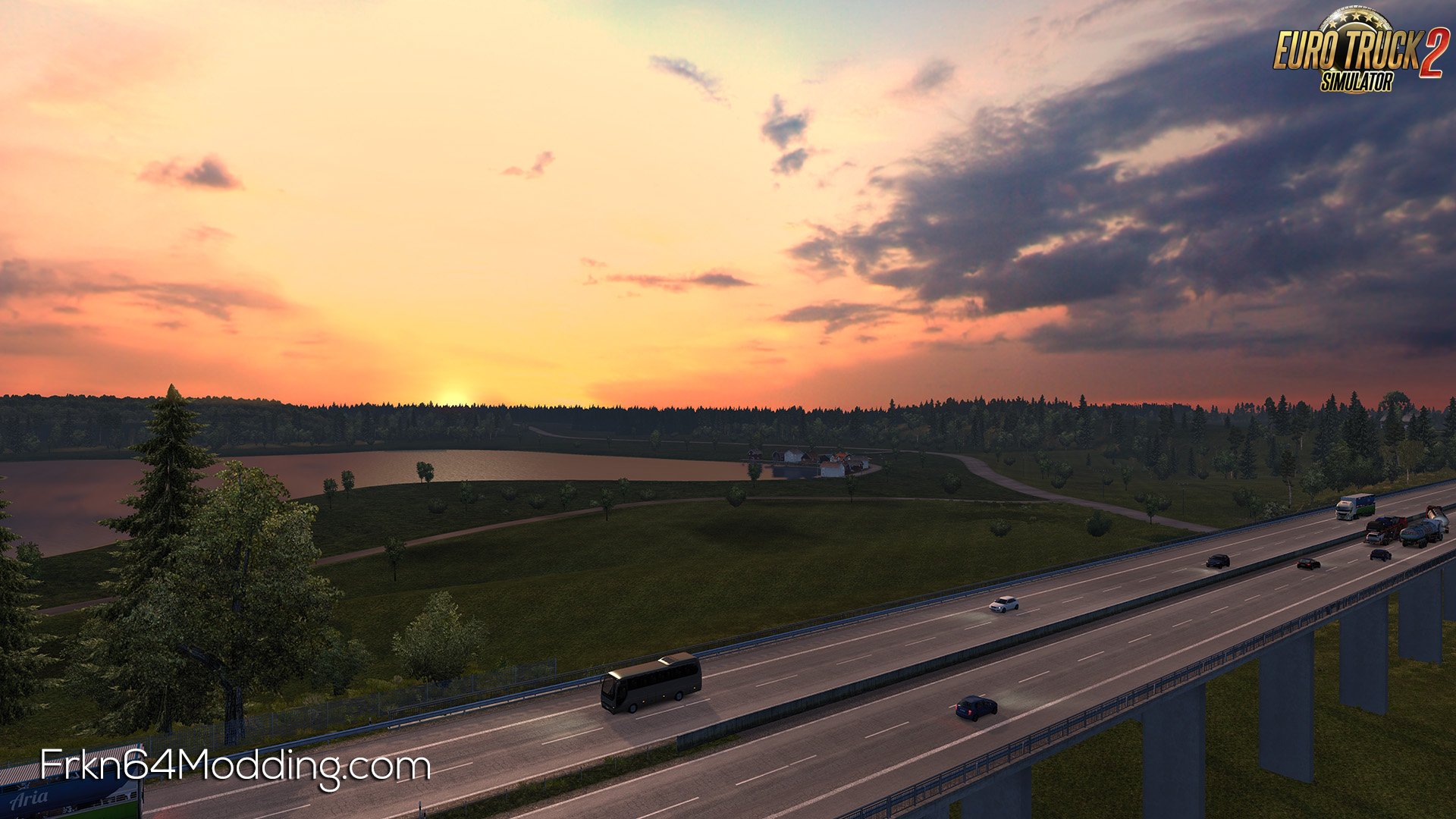 Realistic Graphics Mod v3.0 by Frkn64 (1.35.x) for ETS2