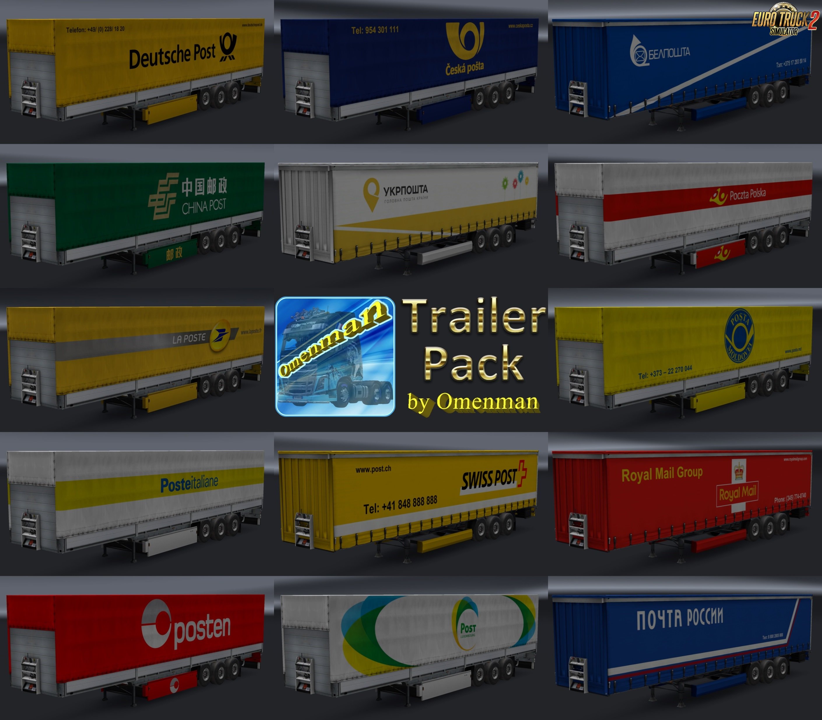Trailer Pack Mails v1.01.00 by Omenman