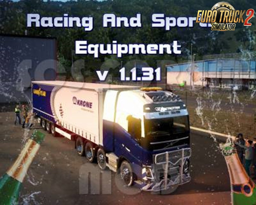GOODYEAR Racing Equipment! - Special Transport!