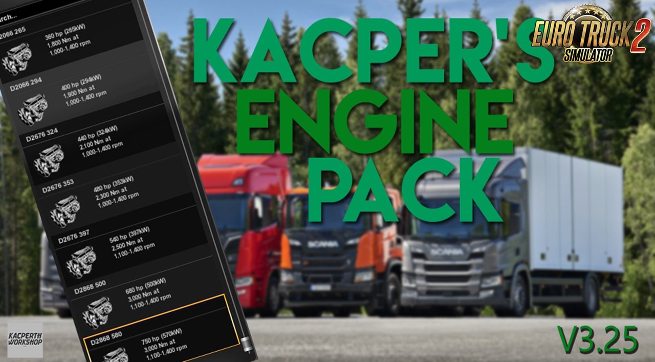 Kacper's Engine Mega Pack v3.25 [1.31.x]