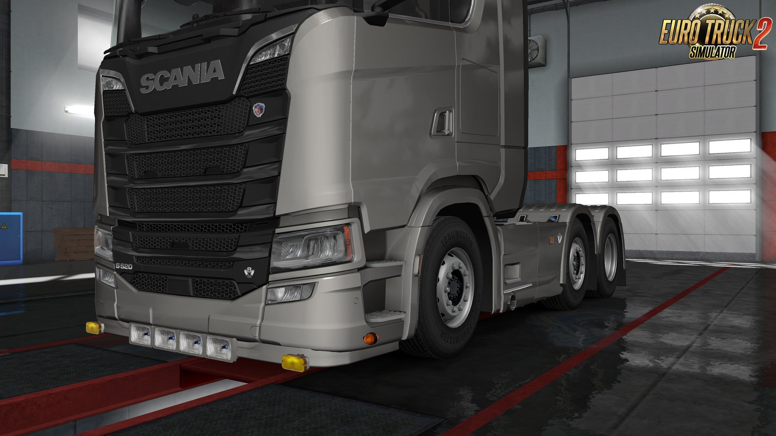 Scania S/R Extended Front bumper for Ets2