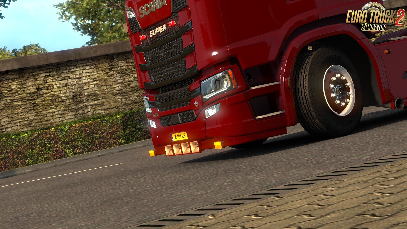 Scania S/R Extended Front bumper for Ets2