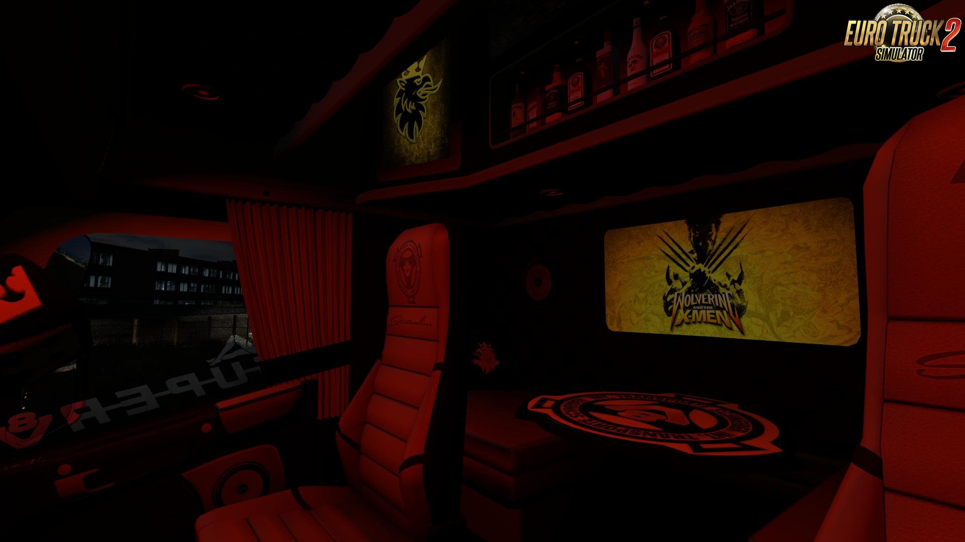 V8K Scania R520 Wolverine Edition v1.0 (1.36.x)