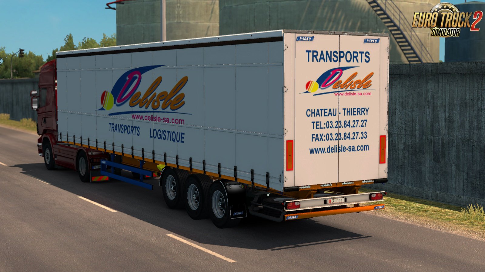 Narko trailer reworked v1.31 for Ets2