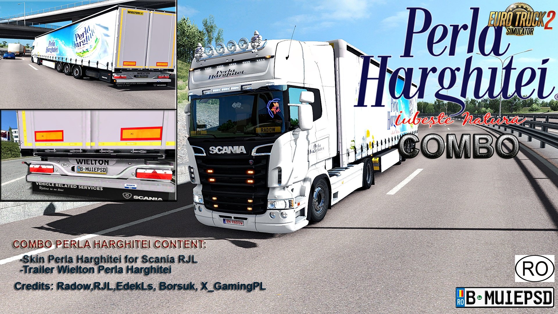 Combo Perla Harghitei for Ets2