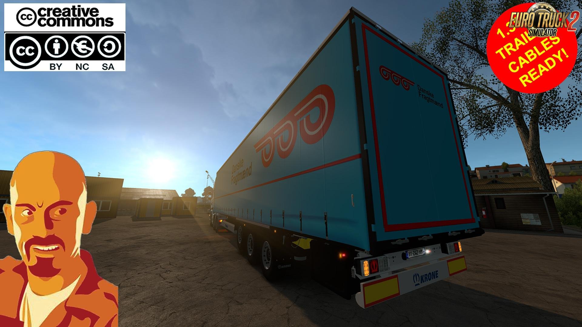 KRONE SDP27 Standalone Trailer for Ets2