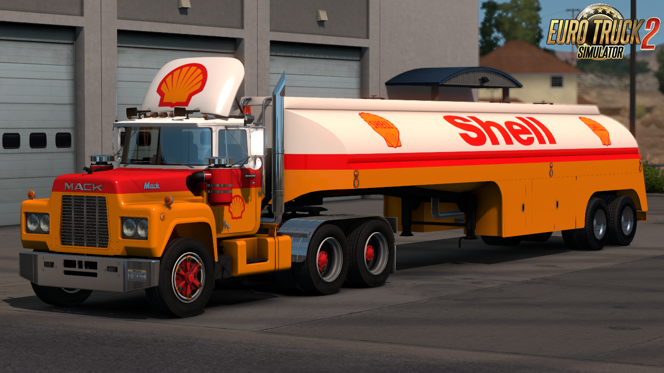 Shell Mack R Series Skins for Ats and Ets2