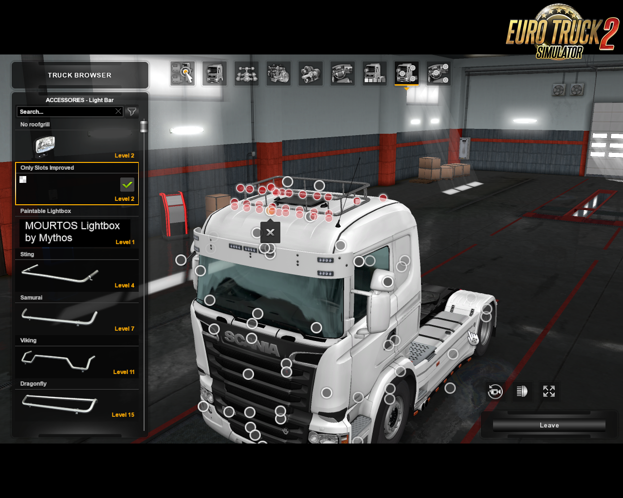 Accessories Pack for RJL's Scania