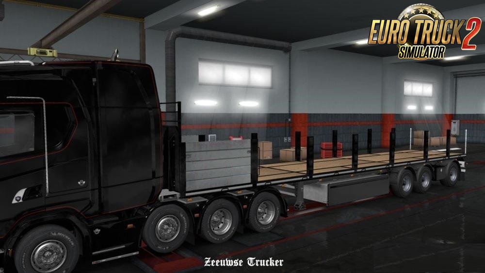 Owned Flatbed Trailer Edit for Ets2