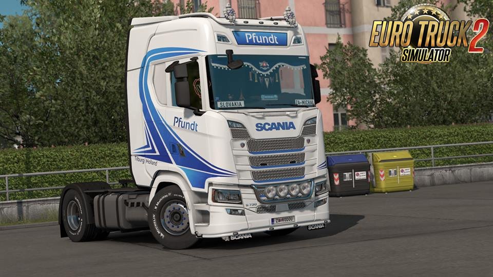 Pfundt Skin for Scania S 2016 v1.0 (1.32.x)