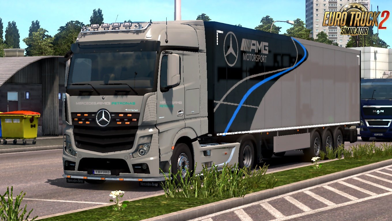 Mercedes AMG F1 Skin pack by Borghjes