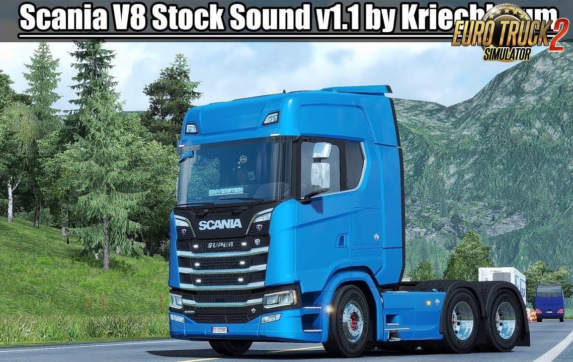 New 2016 Scania V8 Stock sound v1.1