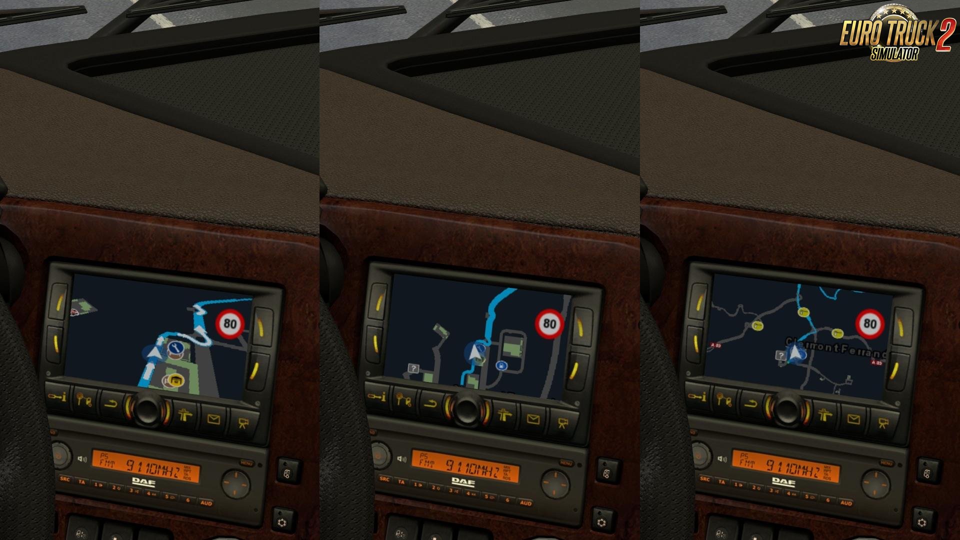 Google Maps Navigation Night Version v1.5 for ProMods 2.30