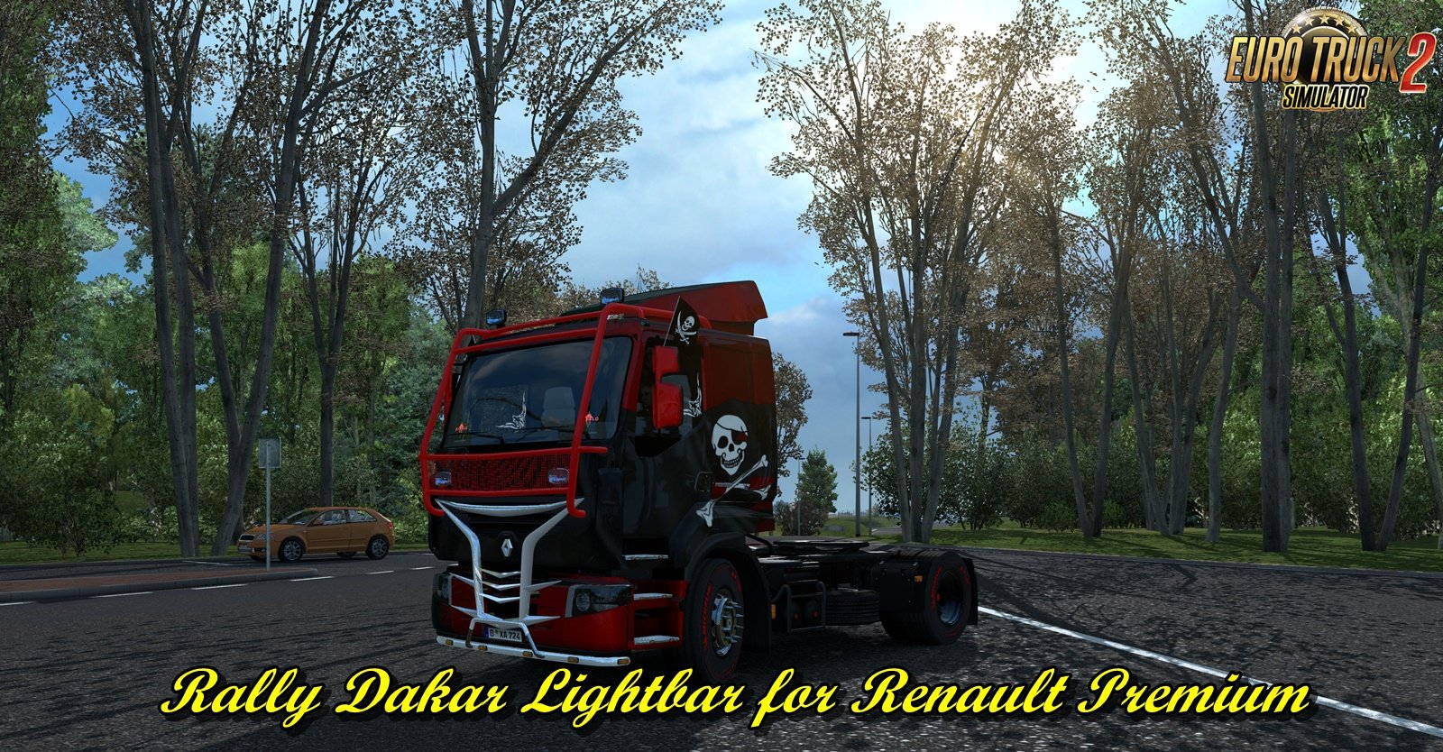 Rally Dakar Lightbar for Renault Premium