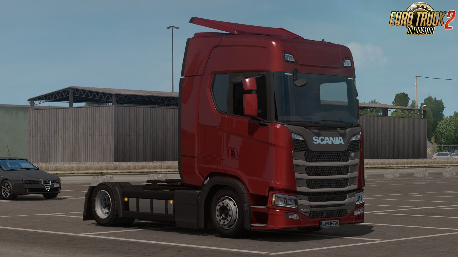 Low deck chassis addon for Scania S, R & P Nextgen v1.6 by Sogard3 [1.34.x]