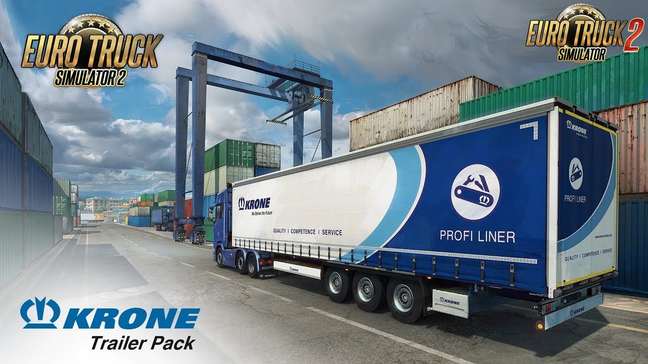 Krone Trailer Pack DLC - Euro Truck Simulator 2