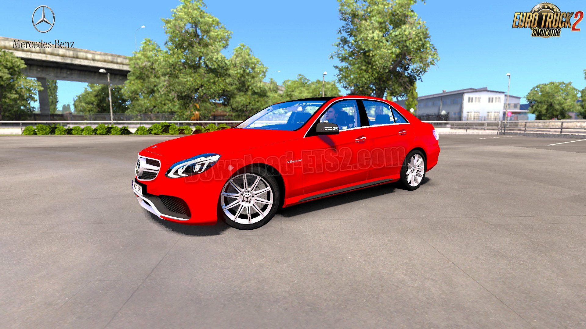 Mercedes Benz E63 AMG 2016 + Interior v1.2 (1.32.x)