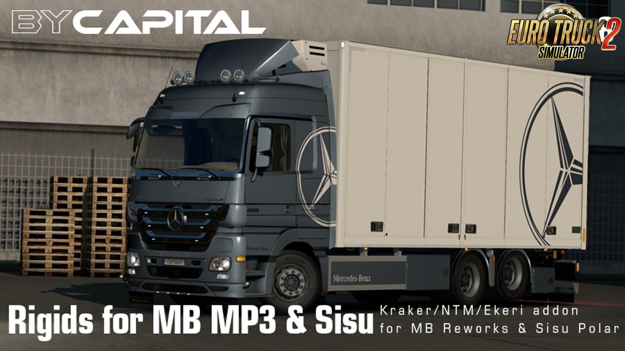 Rigid chassis for MB MP3 & Sisu Polar Mk1 v3.8 By Capital [1.32.x]