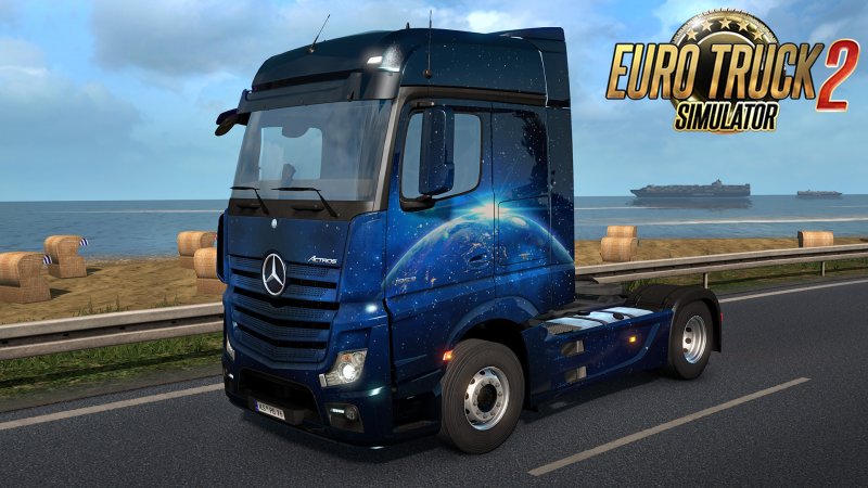 Space Paint Jobs Pack DLC for Euro Truck Simulator 2