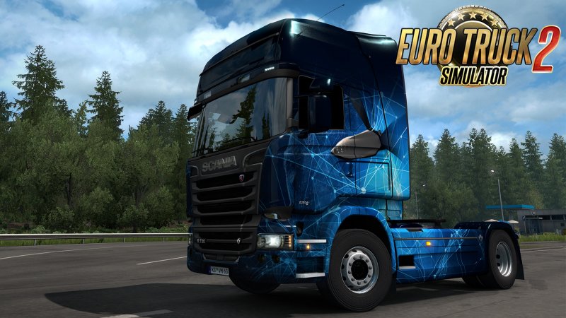 Space Paint Jobs Pack DLC for Euro Truck Simulator 2