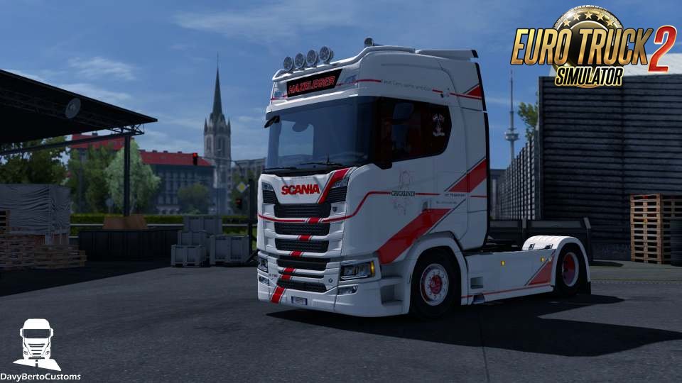 Hazeleger Skin for Scania S v1.0 by DavyBerto (1.32.x)